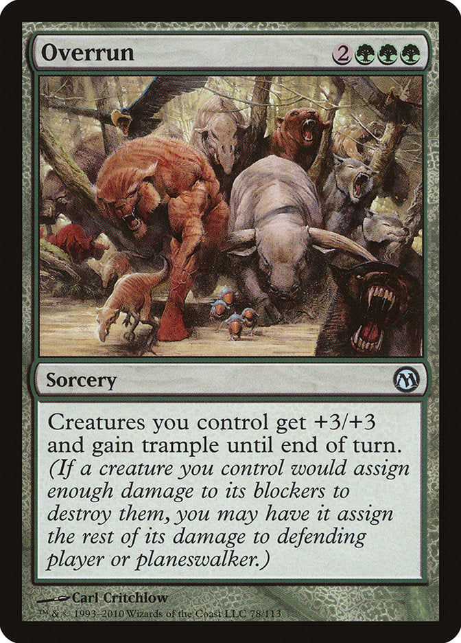 Overrun [Duels of the Planeswalkers] | Total Play