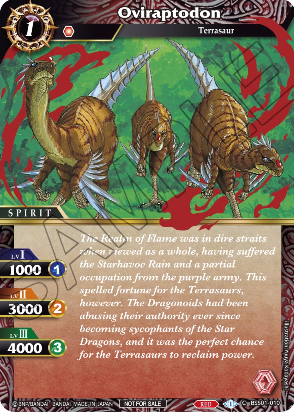 Oviraptodon (Event Pack 1) (BSS01-010) [Launch & Event Promos] | Total Play