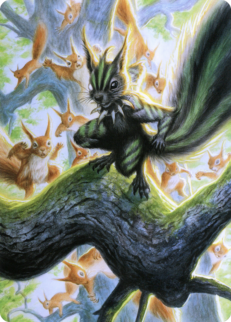 Chatterfang, Squirrel General Art Card (67) [Modern Horizons 2 Art Series] | Total Play