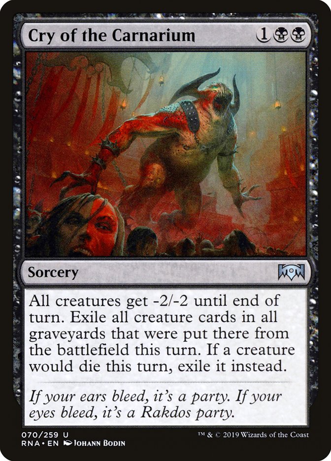 Cry of the Carnarium [Ravnica Allegiance] | Total Play