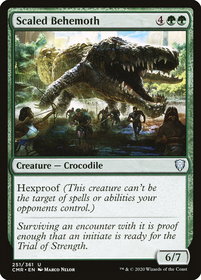 Scaled Behemoth [Commander Legends] | Total Play