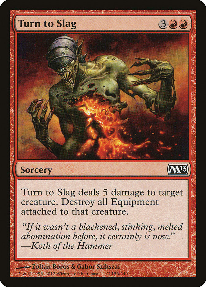 Turn to Slag [Magic 2013] | Total Play