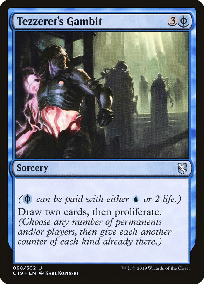 Tezzeret's Gambit [Commander 2019] | Total Play