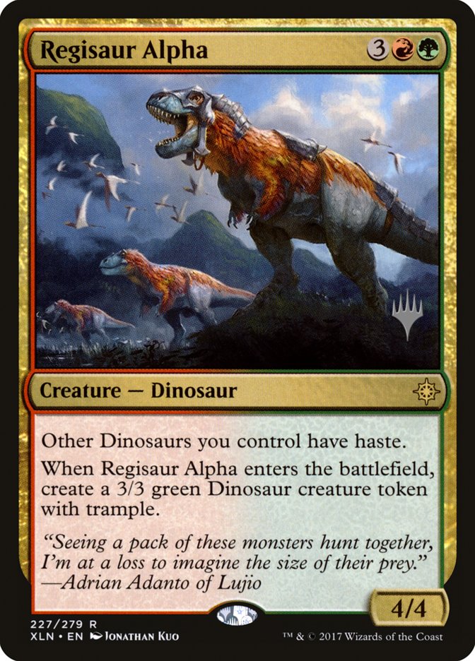 Regisaur Alpha (Promo Pack) [Ixalan Promos] | Total Play