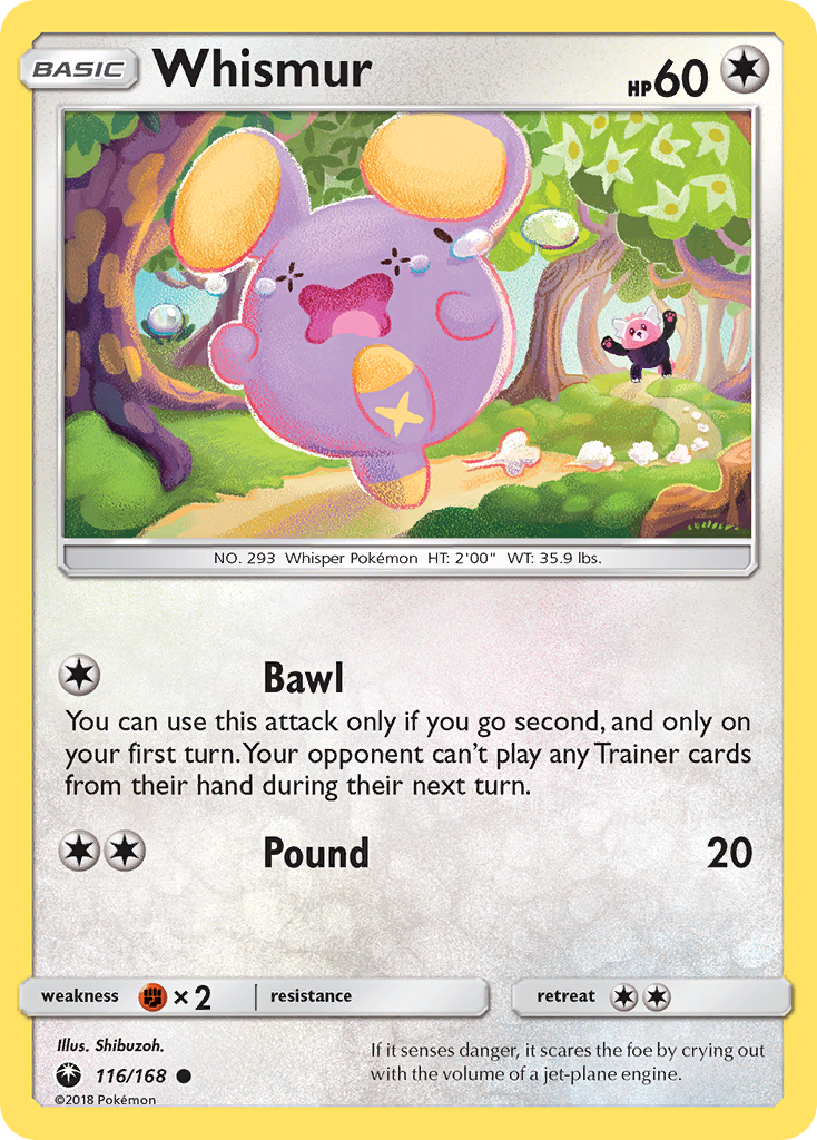 Whismur (116/168) [Sun & Moon: Celestial Storm] | Total Play