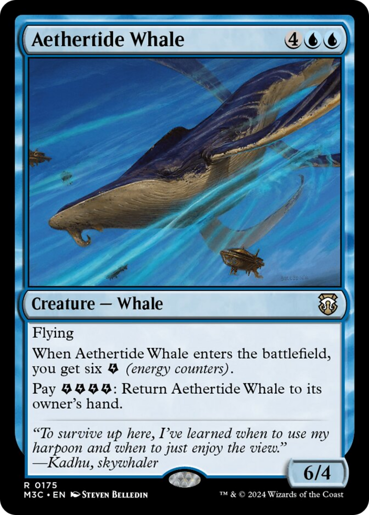 Aethertide Whale [Modern Horizons 3 Commander] | Total Play