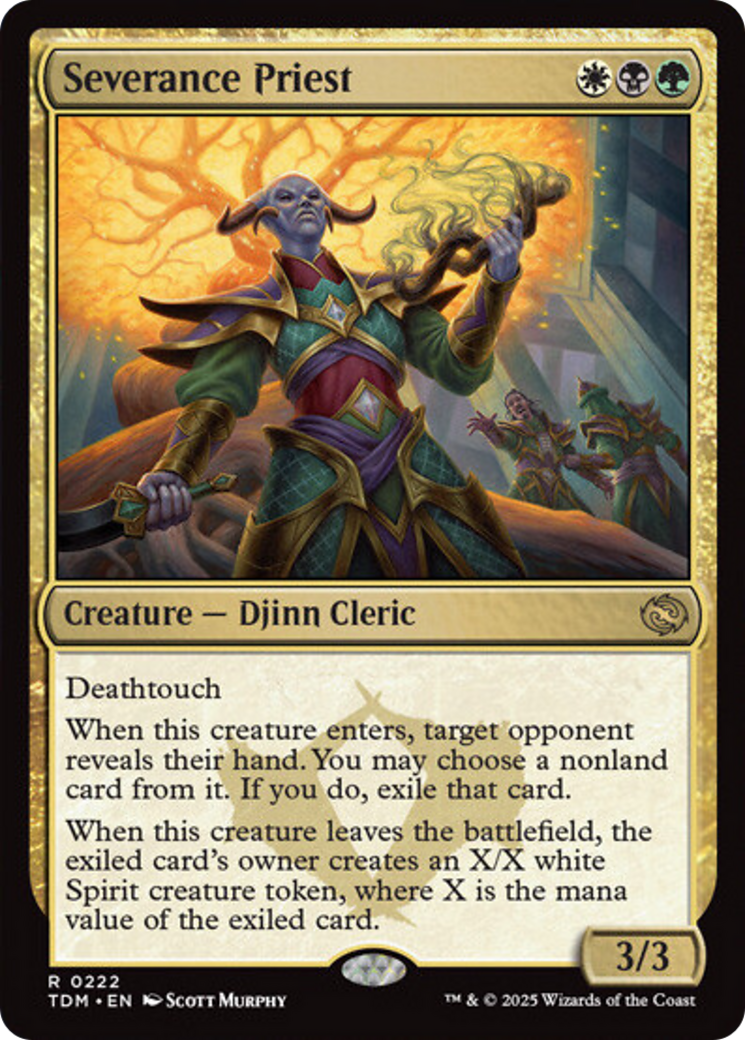 Severance Priest [Tarkir: Dragonstorm] | Total Play