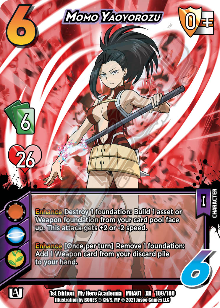 Momo Yaoyorozu [Series 1 XR] | Total Play