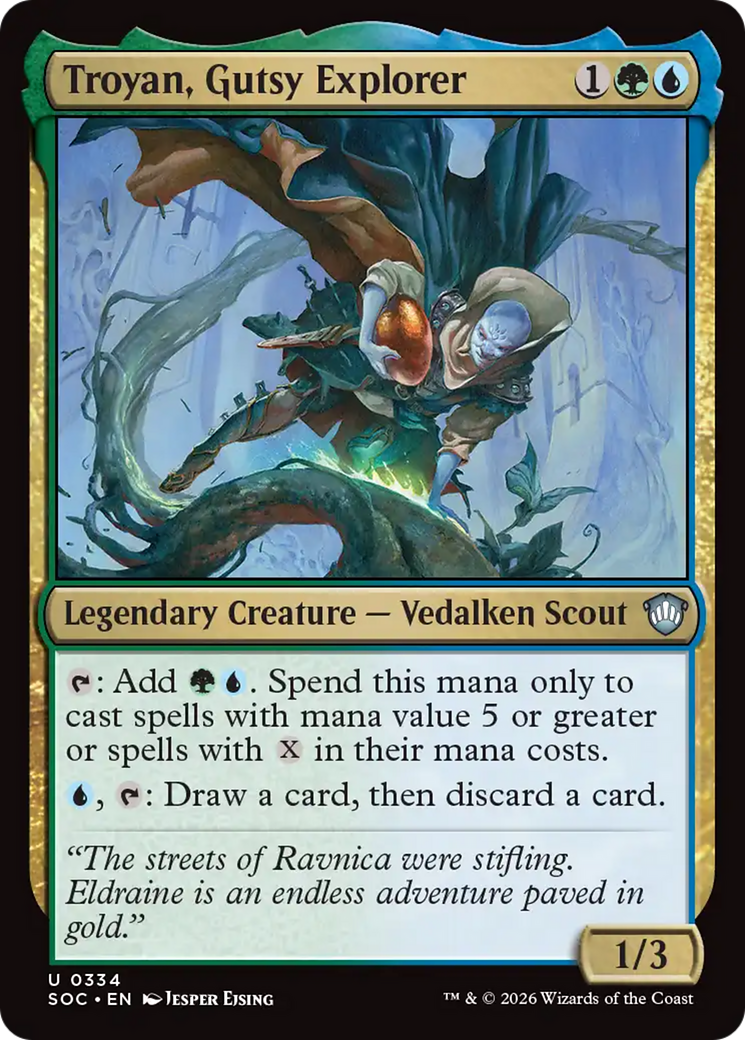Troyan, Gutsy Explorer [Secrets of Strixhaven Commander] | Total Play