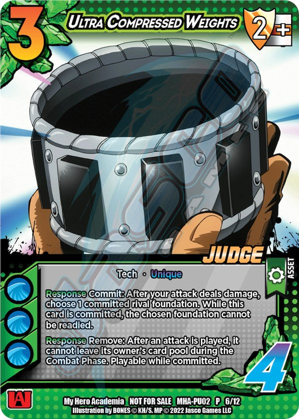 Ultra Compressed Weights (Judge) [Crimson Rampage Promos] | Total Play