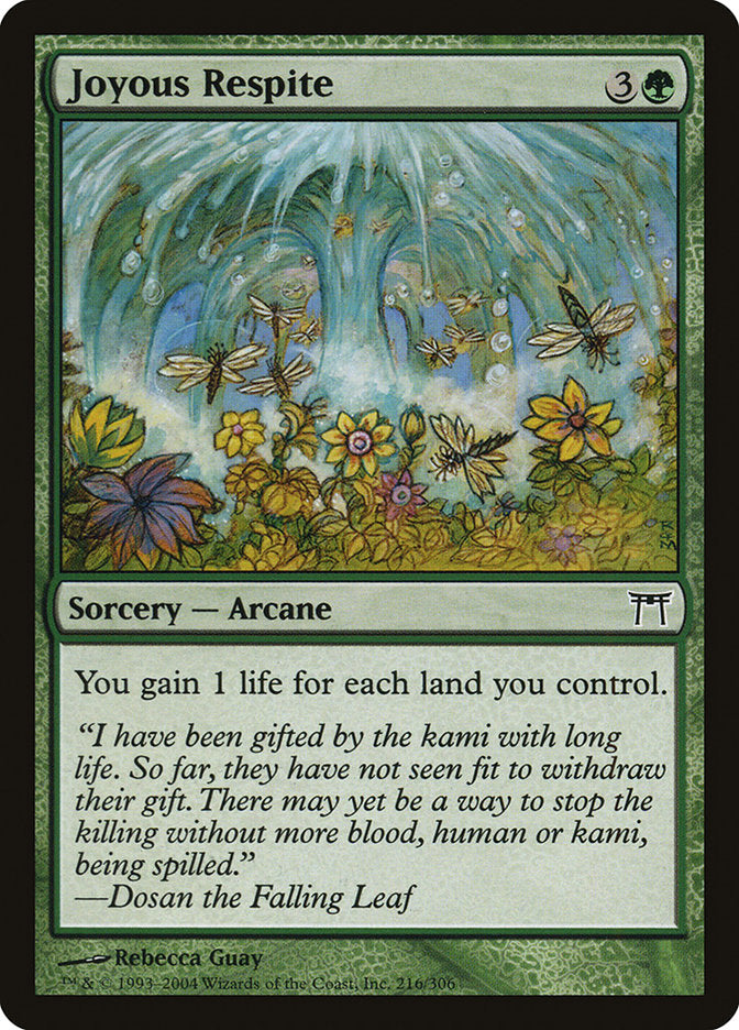 Joyous Respite [Champions of Kamigawa] | Total Play