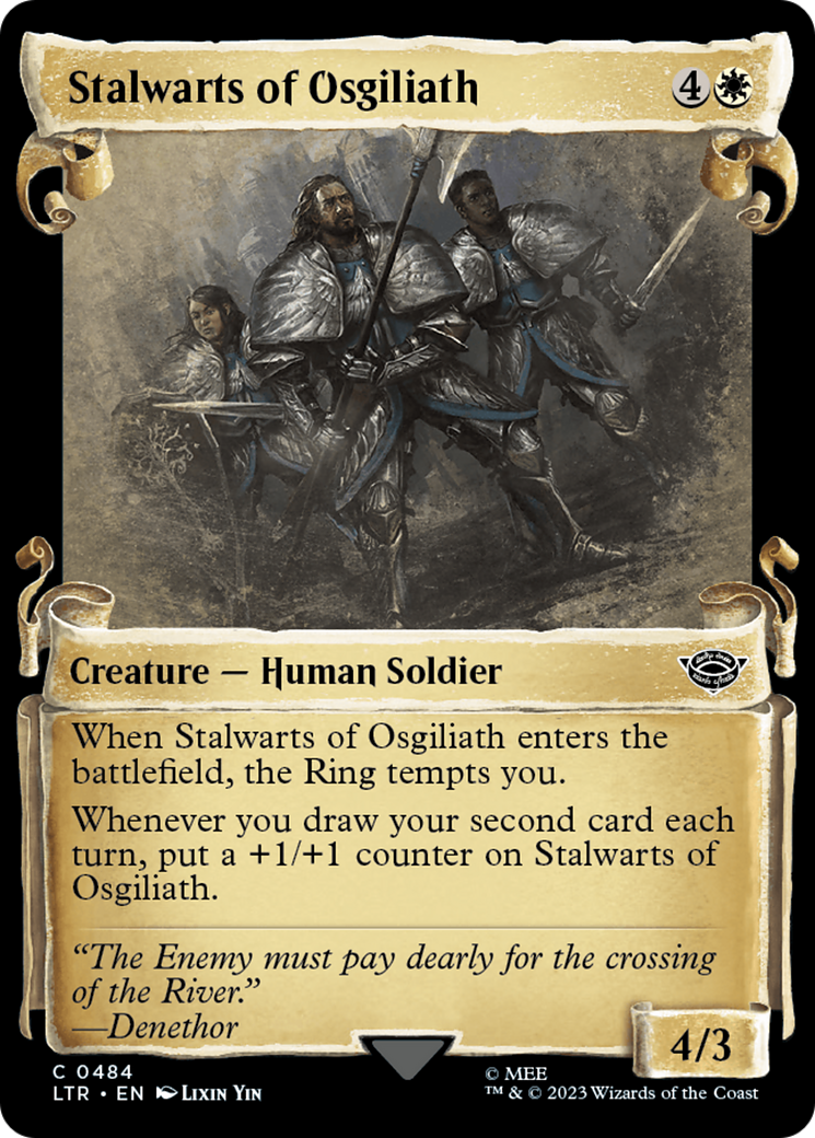 Stalwarts of Osgiliath [The Lord of the Rings: Tales of Middle-Earth Showcase Scrolls] | Total Play