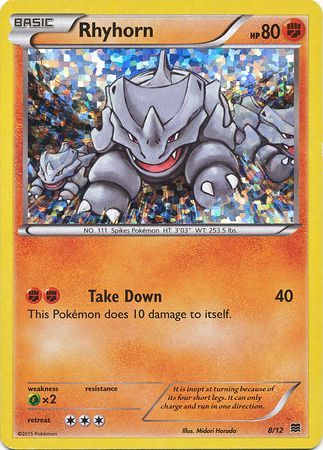 Rhyhorn (8/12) [McDonald's Promos: 2015 Collection] | Total Play