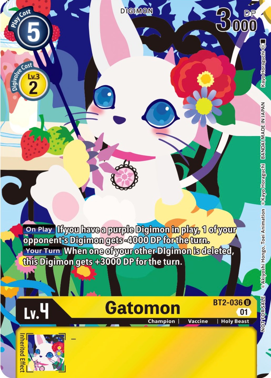 Gatomon [BT2-036] (Tamer's Card Set 2 Floral Fun) [Release Special Booster Promos] | Total Play