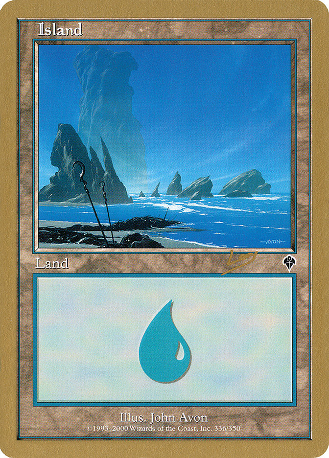 Island (rl336) (Raphael Levy) [World Championship Decks 2002] | Total Play