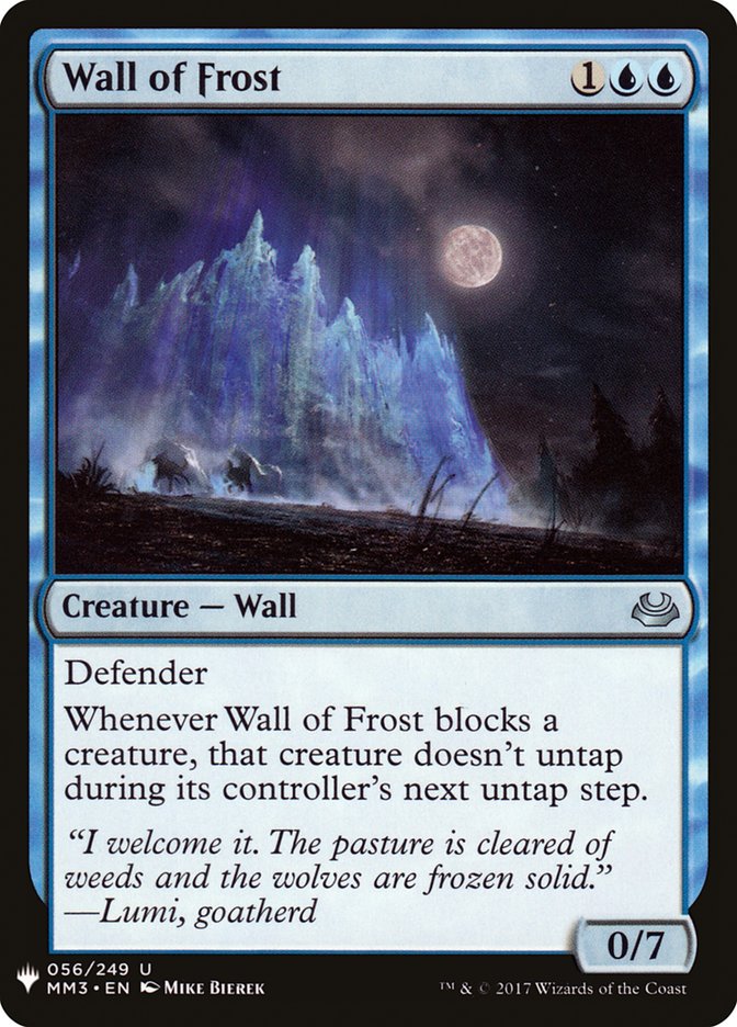 Wall of Frost [Mystery Booster] | Total Play