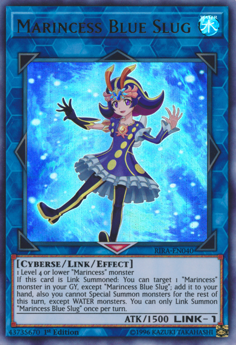 Marincess Blue Slug [RIRA-EN040] Ultra Rare | Total Play