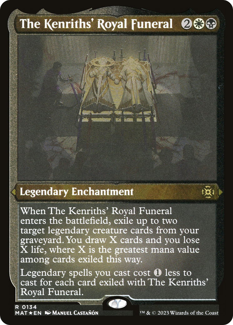 The Kenriths' Royal Funeral (Foil Etched) [March of the Machine: The Aftermath] | Total Play