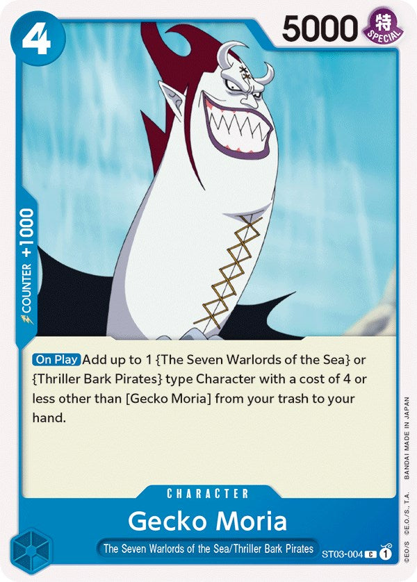 Gecko Moria [Starter Deck: The Seven Warlords of The Sea] | Total Play