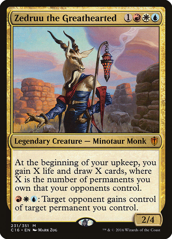 Zedruu the Greathearted [Commander 2016] | Total Play