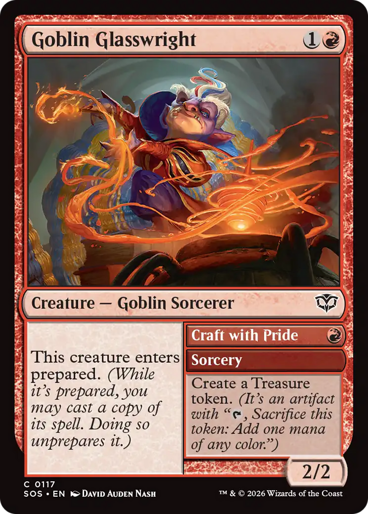 Goblin Glasswright [Secrets of Strixhaven] | Total Play
