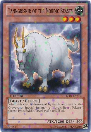 Tanngrisnir of the Nordic Beasts [BP01-EN216] Starfoil Rare | Total Play