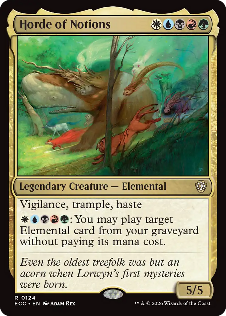 Horde of Notions [Lorwyn Eclipsed Commander] | Total Play