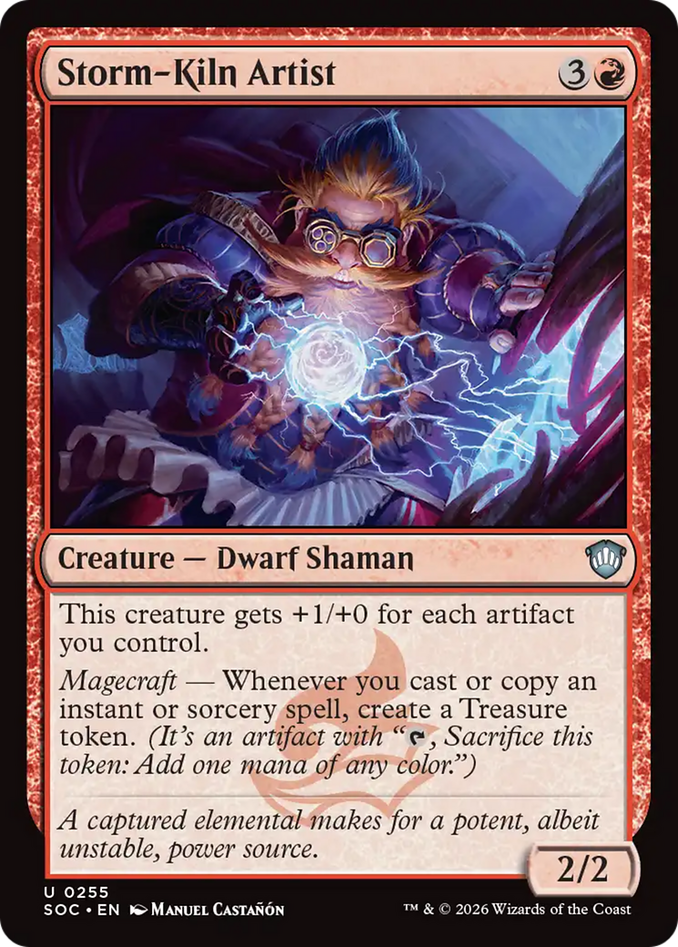 Storm-Kiln Artist [Secrets of Strixhaven Commander] | Total Play