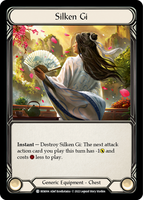 Silken Gi [BEN004] (Outsiders Benji Blitz Deck) | Total Play