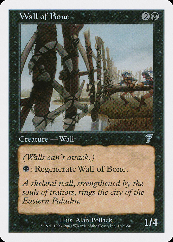 Wall of Bone [Seventh Edition] | Total Play
