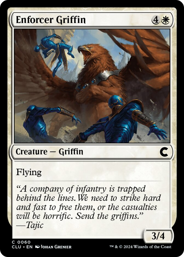 Enforcer Griffin [Ravnica: Clue Edition] | Total Play