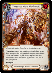 Construct Nitro Mechanoid // Nitro Mechanoid [DYN092] (Dynasty)  Cold Foil | Total Play