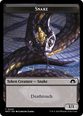 Phyrexian Germ // Snake Double-Sided Token [Modern Horizons 3 Tokens] | Total Play