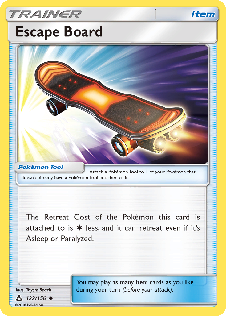 Escape Board (122/156) [Sun & Moon: Ultra Prism] | Total Play