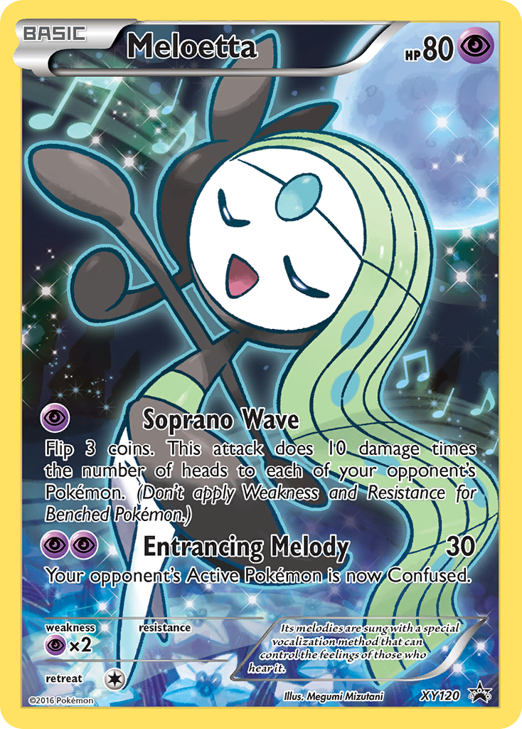 Meloetta (XY120) [XY: Black Star Promos] | Total Play