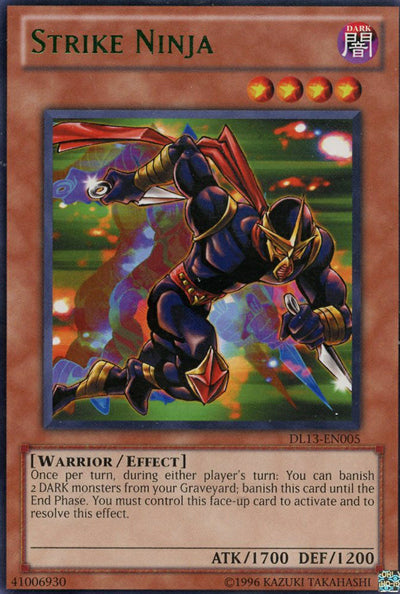 Strike Ninja (Green) [DL13-EN005] Rare | Total Play