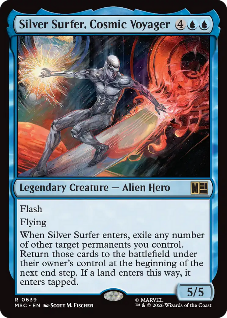 Silver Surfer, Cosmic Voyager [Marvel Super Heroes Commander] | Total Play