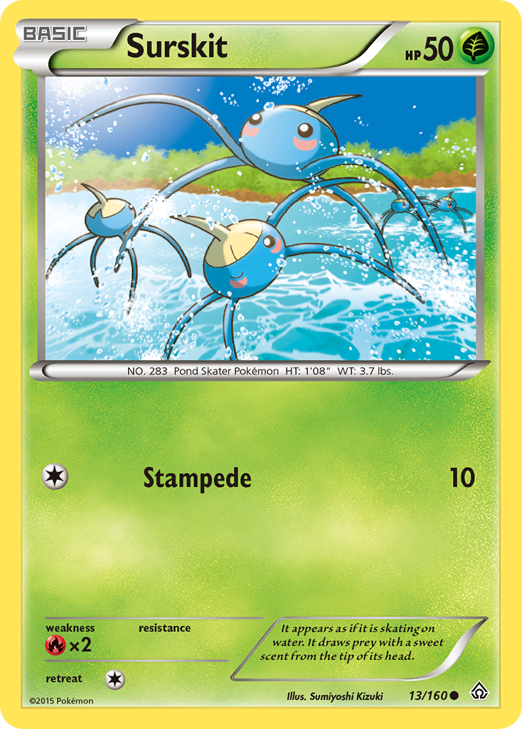 Surskit (13/160) [XY: Primal Clash] | Total Play