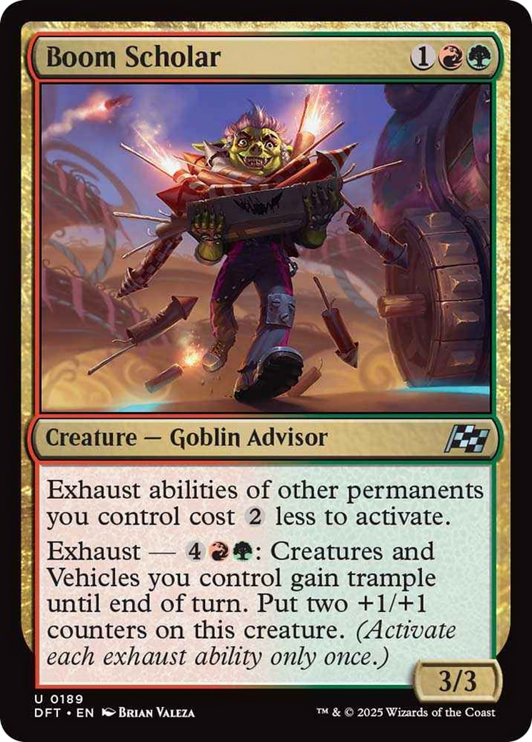 Boom Scholar [Aetherdrift] | Total Play