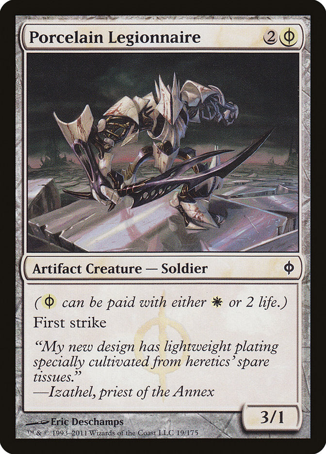 Porcelain Legionnaire [New Phyrexia] | Total Play