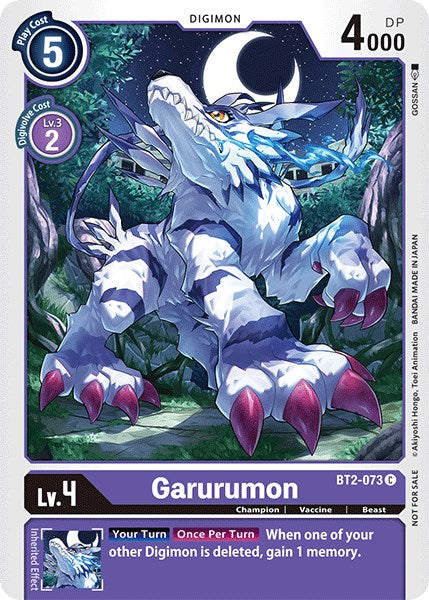 Garurumon [BT2-073] (Official Tournament Pack Vol.3) [Release Special Booster Promos] | Total Play