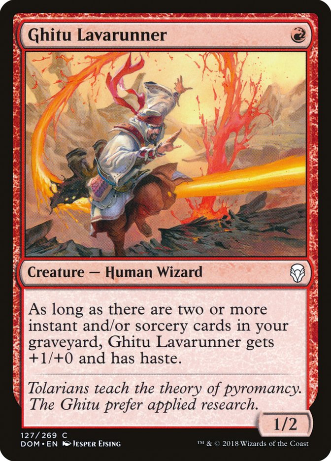 Ghitu Lavarunner [Dominaria] | Total Play