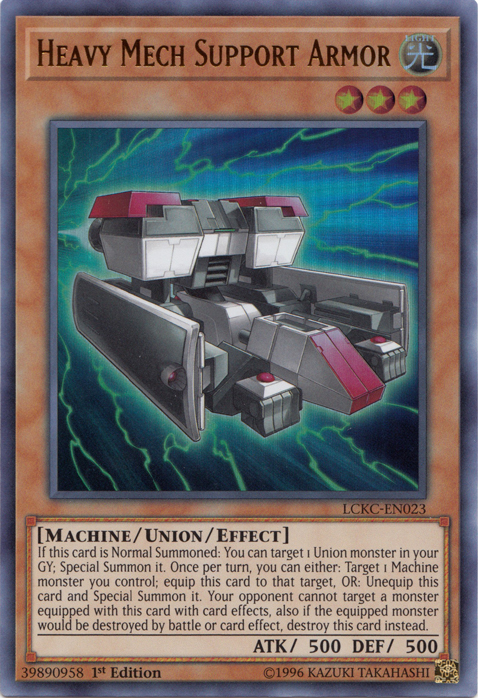 Heavy Mech Support Armor [LCKC-EN023] Ultra Rare | Total Play