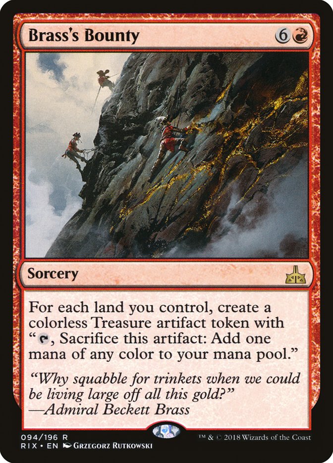 Brass's Bounty [Rivals of Ixalan] | Total Play