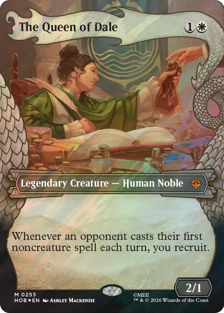 The Queen of Dale (Showcase) (Surge Foil) [The Hobbit] | Total Play