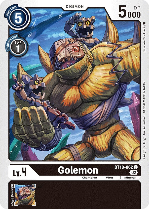 Golemon [BT10-062] [Xros Encounter] | Total Play