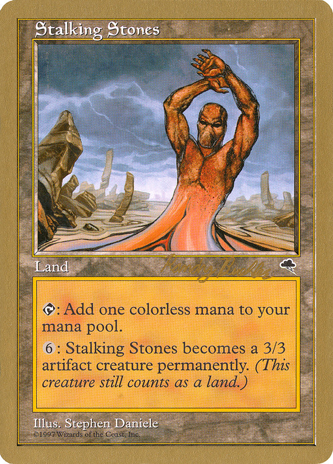 Stalking Stones (Randy Buehler) [World Championship Decks 1998] | Total Play