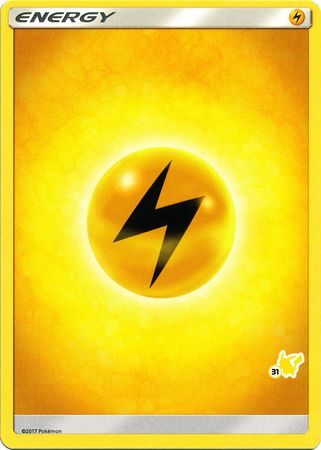Lightning Energy (Pikachu Stamp #31) [Battle Academy 2020] | Total Play