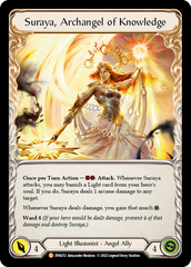 Invoke Suraya // Suraya, Archangel of Knowledge [DYN212] (Dynasty)  Rainbow Foil | Total Play