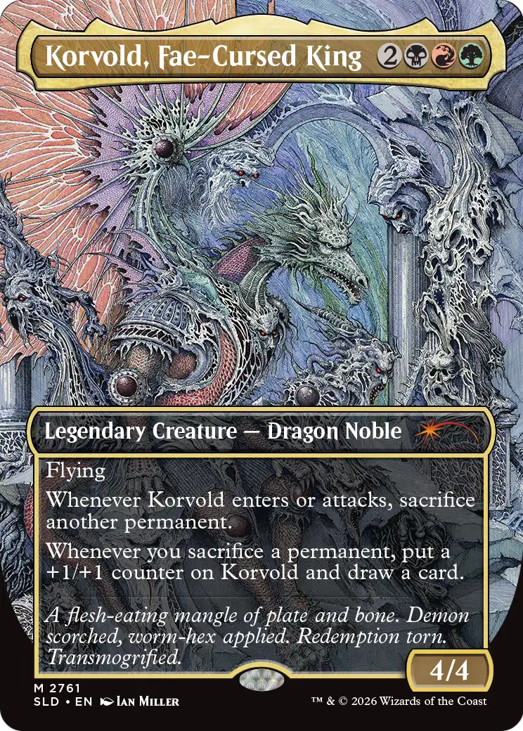 Korvold, Fae-Cursed King (2761) [Secret Lair Drop Series] | Total Play